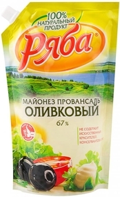 МАЙ-З РЯБА  67% провансаль оливковый  372 гр  1*24