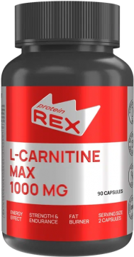 ProteinRex 90кап.*6шт. БАД к пище L-CARNITINE MAX 1000 MG L-карнитин Протеин Рекс