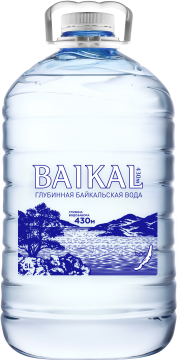 Байкальская глубинная вода BAIKAL430 5л.*2шт.Пэт BAIKAL 430 М