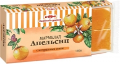 Мармелад желейный Озерский сувенир апельсин 180г/9шт.