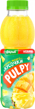 Добрый Палпи 0,45л. ананас манго/12шт. Palpy
