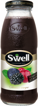Swell Нектар Лесные ягоды (клюква-черника-ежевика) 0,25л./8шт. Свелл
