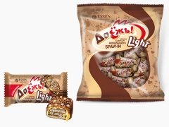 Конфеты ДАЕЖЬ  LIGHT Конфеты со вкусом шоколадного брауни пакет 500 г*6
