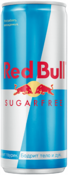Ред Булл без сахара 0,25л./24шт. Red Bull