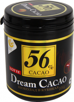 Шоколад в кубиках Дрим Какао 56%  106гр./6шт. Dream Cacao