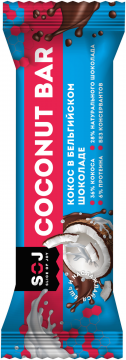 Кокосовый батончик COCONUT BAR с ванильно-сливочным вкусом в шоколаде 40г/16шт.