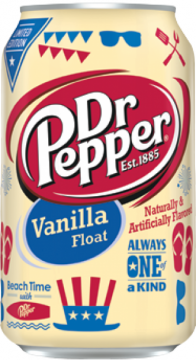 Dr. Pepper Vanilla Float 0,355л./12шт. Доктор Пеппер