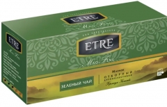 Чай зеленый «ETRE» китайский Mao Feng (25 пакетиков) 50гр./24шт.