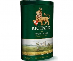 Чай Richard Royal Green зеленый сред.лист жесть 80г 1/12 Ричард