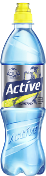 АКТИВ цитрус 0,5л./12шт. Aqua Minerale Active