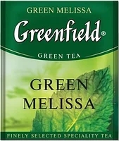 ГРИНФИЛД Грин Мелисса(1,5гх100п)чай пак.зел.с доб.п*э ХРК Greenfield