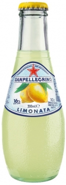 S. Pellegrino Лимон 0,2л.*24шт. Стекло Сан Пеллегрино Напиток газированный с соком