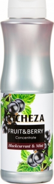 RiCHEZA Концентрат Черная Смородина-Мята бутылка пластик (1кг) шт Ричеза