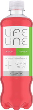 LifeLine lntellectual арбуз и яблоко 0,5л.*12шт. Лайфлайн