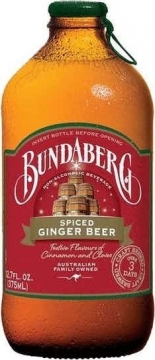 Бандаберг Пряный Имбирный Лимонад Bundaberg Spiced Ginger Beer 0,375л./12шт.