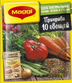 Магги Приправа 10 овощей универсальная гранул. пак. 75гр*3шт. Maggi