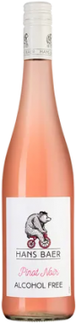 Hans Baer 0,75л.*1шт. Вино безалкогольное Розовое Пино Нуар  Ханс Баер
